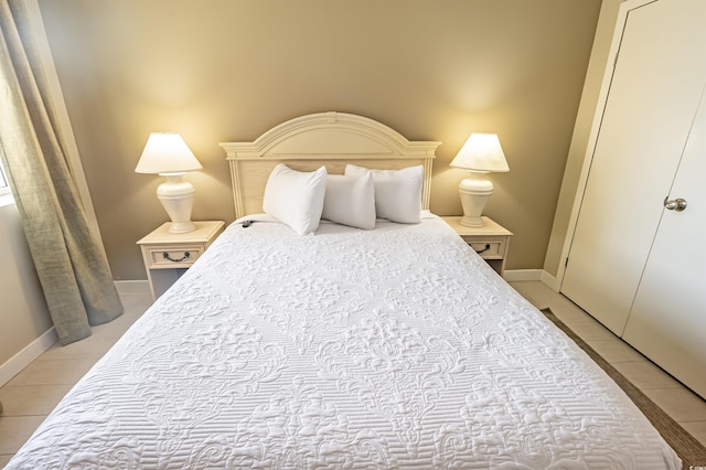 2000 N Ocean Blvd Unit 1117, Myrtle Beach, SC 29577 - bedroom with light tile patterned floors