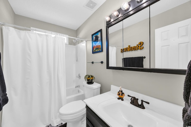 209 Chickasaw Ln, Myrtle Beach, SC 29579 - bathroom featuring vanity and shower / bath combination with curtain
