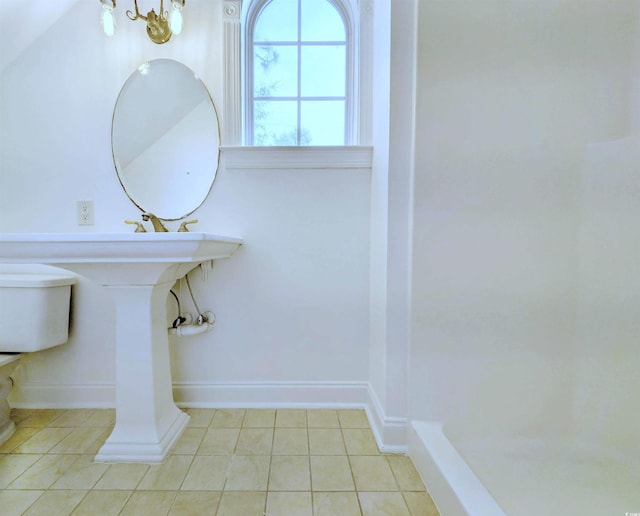 25 Deloach Trl, Pawleys Island, SC 29585 - bathroom featuring tile patterned flooring and a shower