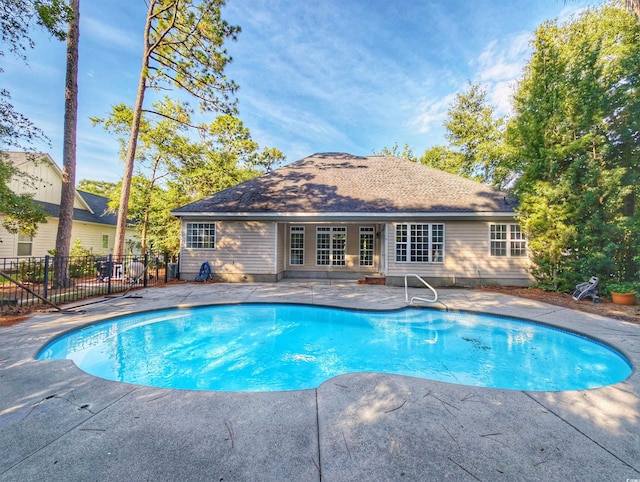 25 Deloach Trl, Pawleys Island, SC 29585 - view of pool with a patio and french doors