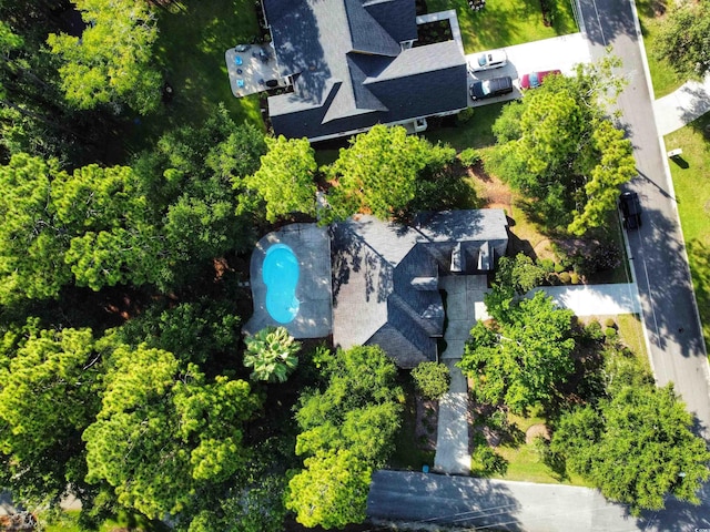 25 Deloach Trl, Pawleys Island, SC 29585 - drone / aerial view of a pool area