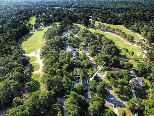 25 Deloach Trl, Pawleys Island, SC 29585 - aerial view of property's location featuring a local golf course and nearby suburban area