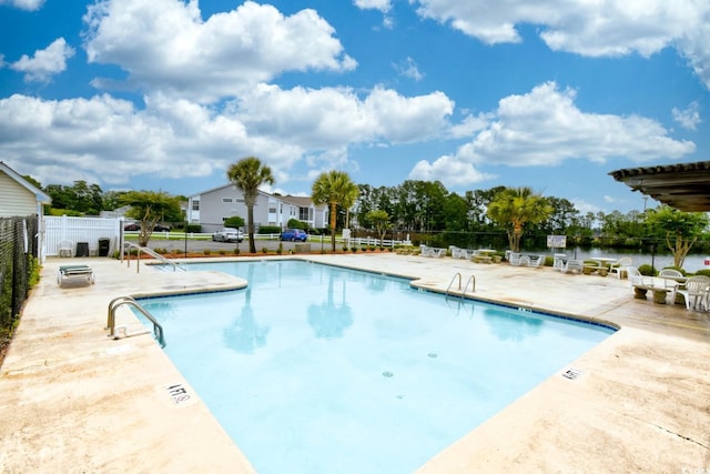 2187 Clearwater Dr Unit H, Surfside Beach, SC 29575 - community pool with a patio