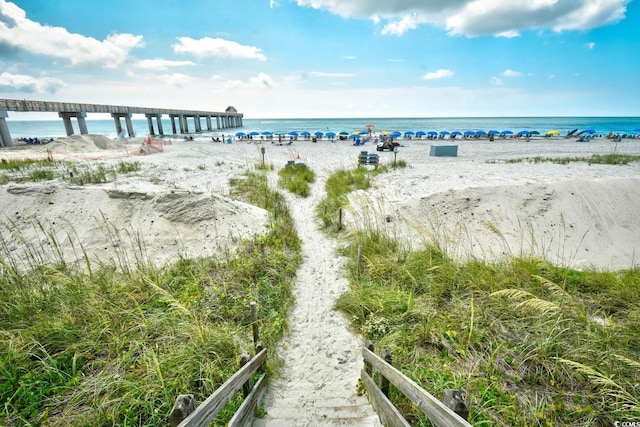 2187 Clearwater Dr Unit H, Surfside Beach, SC 29575 - water view featuring nearby beach