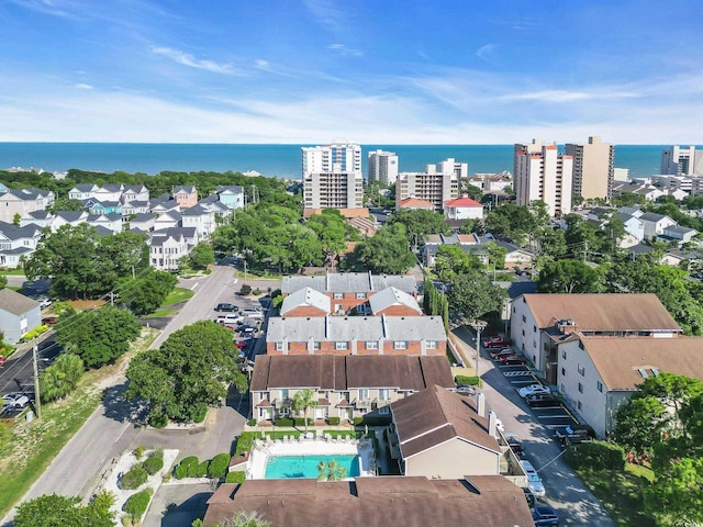 405 77th Ave N Unit 5, Myrtle Beach, SC 29572 - aerial view of property's location with a pool and a nearby body of water