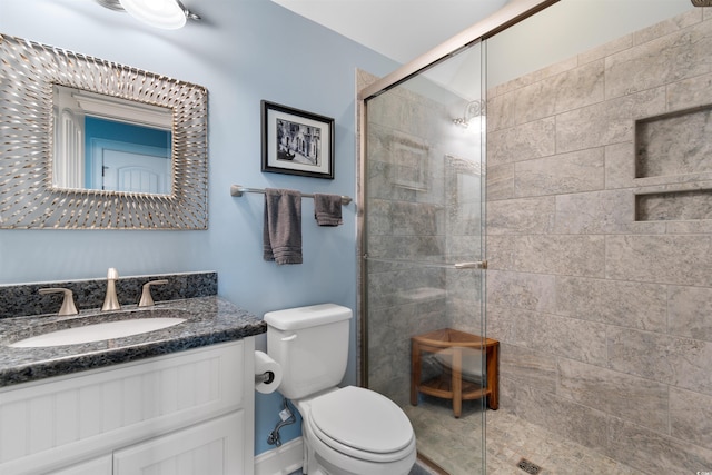 60 Springtime Ct, Murrells Inlet, SC 29576 - bathroom featuring a shower stall and vanity