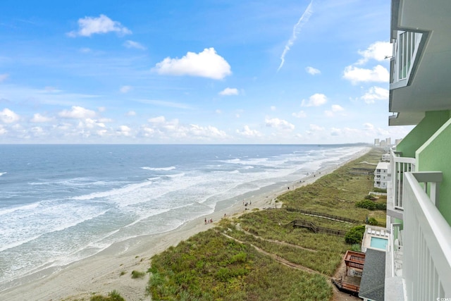 5310 N Ocean Blvd Unit 7C, North Myrtle Beach, SC 29582 - water view featuring nearby beach