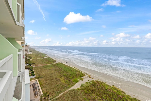 5310 N Ocean Blvd Unit 7C, North Myrtle Beach, SC 29582 - water view with local beach