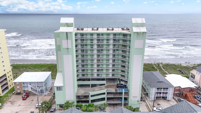 5310 N Ocean Blvd Unit 7C, North Myrtle Beach, SC 29582 - view of building exterior with a water view