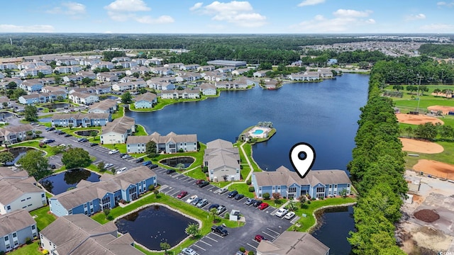 2122 Clearwater Dr Unit C, Surfside Beach, SC 29575 - aerial view of residential area with a large body of water
