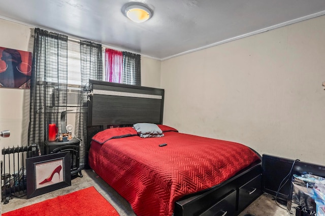 414 King St, Georgetown, SC 29440 - bedroom featuring concrete floors and ornamental molding