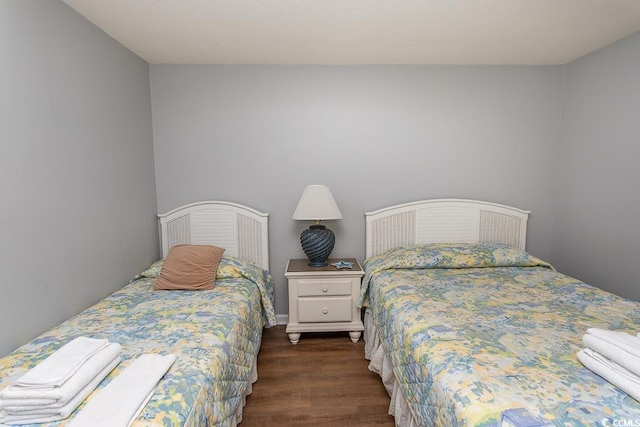 2101 S Ocean Blvd, North Myrtle Beach, SC 29582 - bedroom with wood finished floors