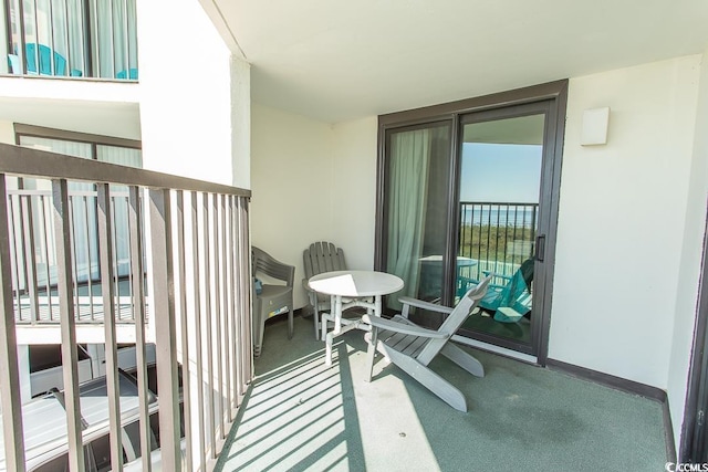 2101 S Ocean Blvd, North Myrtle Beach, SC 29582 - view of balcony