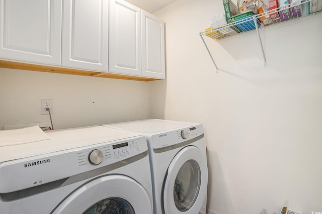 4925 Pond Shoals Ct Unit 202, Myrtle Beach, SC 29579 - laundry area with cabinet space and separate washer and dryer