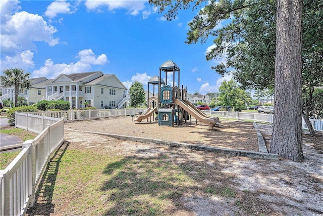 4925 Pond Shoals Ct Unit 202, Myrtle Beach, SC 29579 - community play area featuring a residential view