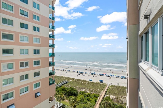 2001 S Ocean Blvd Unit 901, North Myrtle Beach, SC 29582 - water view featuring local beach