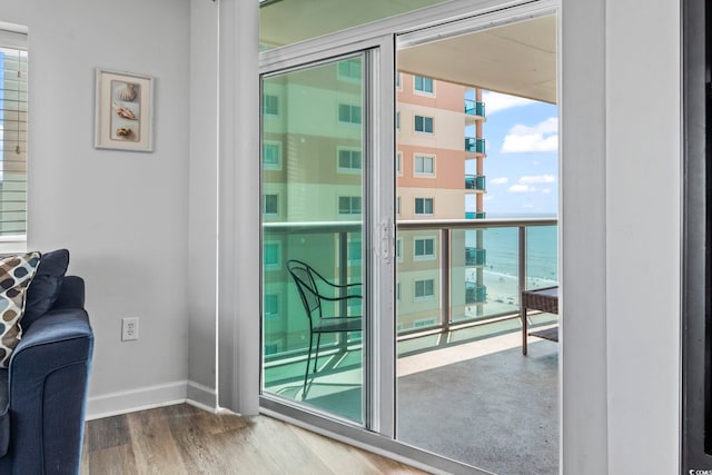 2001 S Ocean Blvd Unit 901, North Myrtle Beach, SC 29582 - balcony with a water view