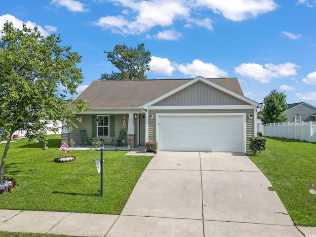 805 Spyderco Rd, Conway, SC 29527 - ranch-style home with a garage and concrete driveway