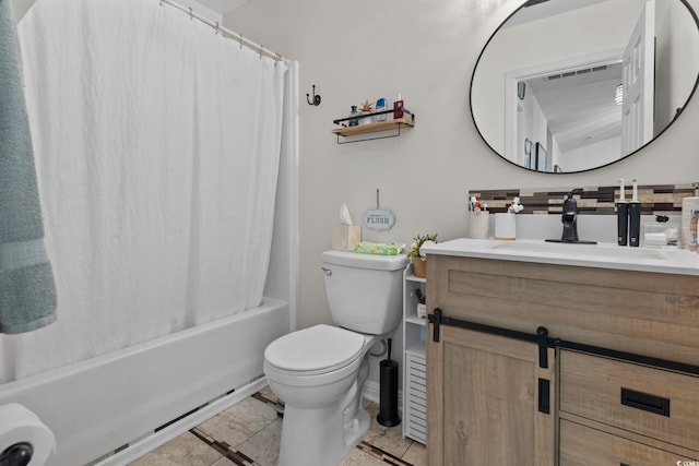 805 Spyderco Rd, Conway, SC 29527 - full bathroom featuring vanity and shower / bathtub combination with curtain