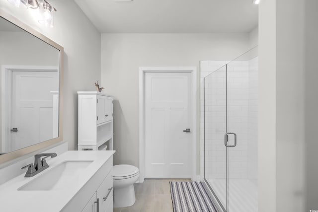8906 Freya Way Unit 24A, Longs, SC 29568 - bathroom featuring vanity and a shower stall