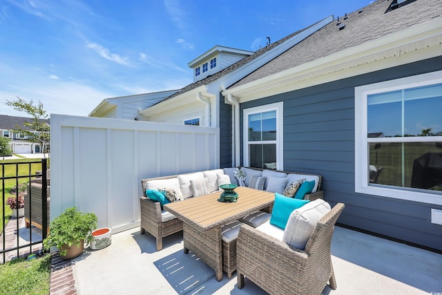 8906 Freya Way Unit 24A, Longs, SC 29568 - view of patio with an outdoor hangout area