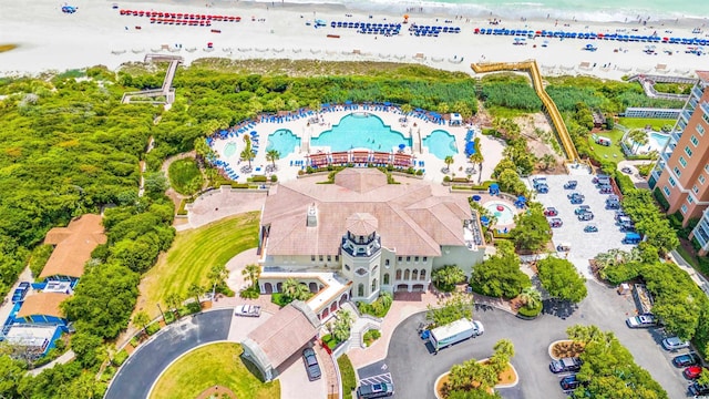 8906 Freya Way Unit 24A, Longs, SC 29568 - bird's eye view of a pool area and a nearby body of water