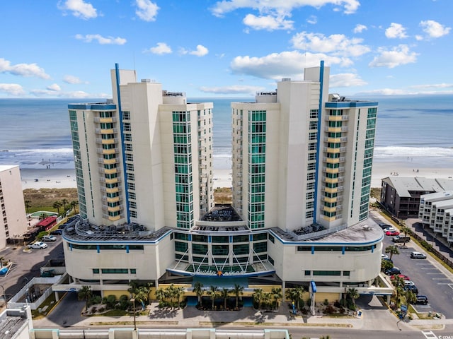 304 N Ocean Blvd Unit 1402, North Myrtle Beach, SC 29582 - bird's eye view of expansive beach