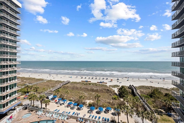 304 N Ocean Blvd Unit 1402, North Myrtle Beach, SC 29582 - water view featuring nearby beach