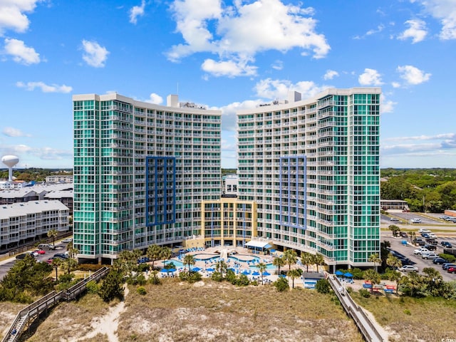 304 N Ocean Blvd Unit 1402, North Myrtle Beach, SC 29582 - view of property featuring a view of city