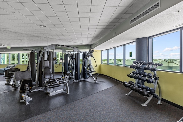 304 N Ocean Blvd Unit 1402, North Myrtle Beach, SC 29582 - workout area with baseboards