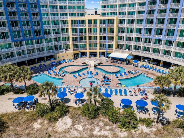 304 N Ocean Blvd Unit 1402, North Myrtle Beach, SC 29582 - view of swimming pool