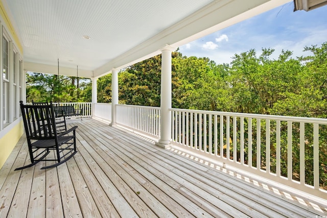 3085 Luvan Blvd, Georgetown, SC 29440 - view of wooden porch