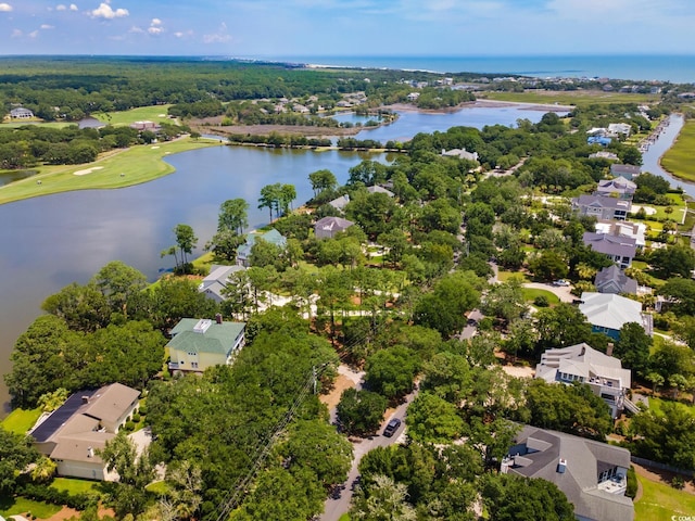 3085 Luvan Blvd, Georgetown, SC 29440 - aerial view of residential area with a nearby body of water and a golf club