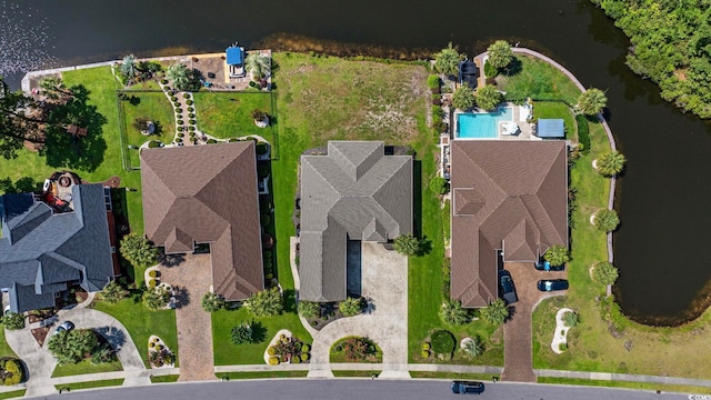 8444 Juxa Dr, Myrtle Beach, SC 29579 - bird's eye view of a pool area