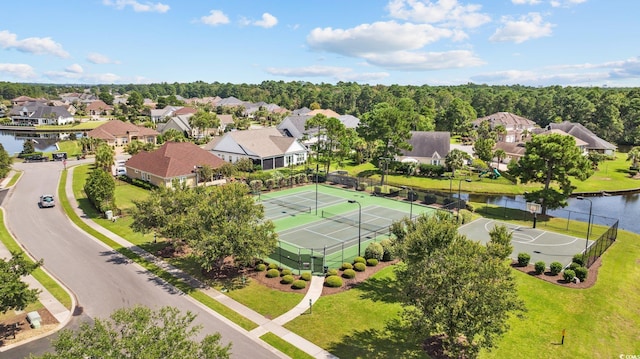 8444 Juxa Dr, Myrtle Beach, SC 29579 - aerial view of residential area with a large body of water