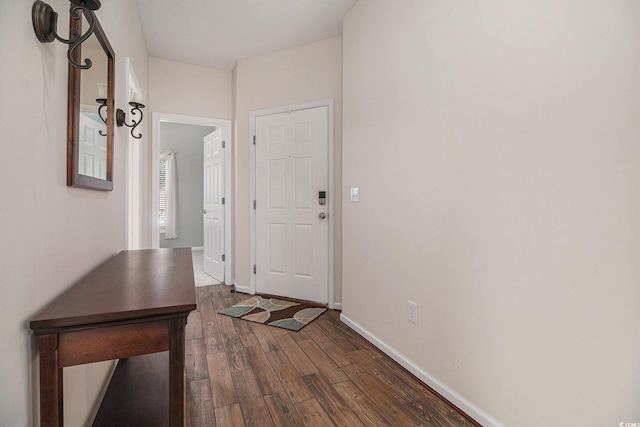 4530 Lighthouse Dr Unit 31-C, Little River, SC 29566 - hall featuring dark wood-style flooring and baseboards