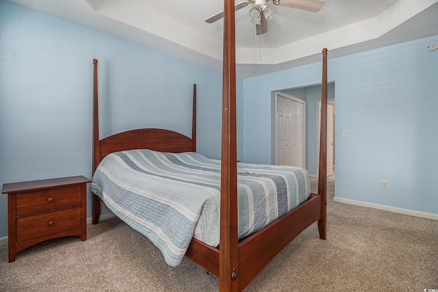 4530 Lighthouse Dr Unit 31-C, Little River, SC 29566 - bedroom with carpet floors, ceiling fan, and a closet