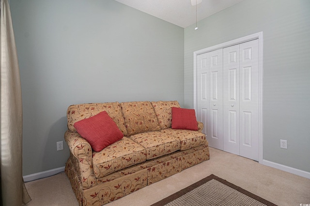 4530 Lighthouse Dr Unit 31-C, Little River, SC 29566 - living area featuring carpet and baseboards