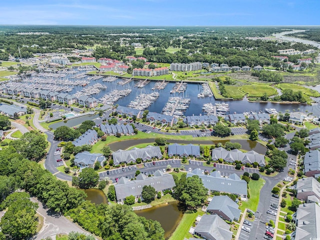 4530 Lighthouse Dr Unit 31-C, Little River, SC 29566 - aerial view of numerous boat docks and a large body of water