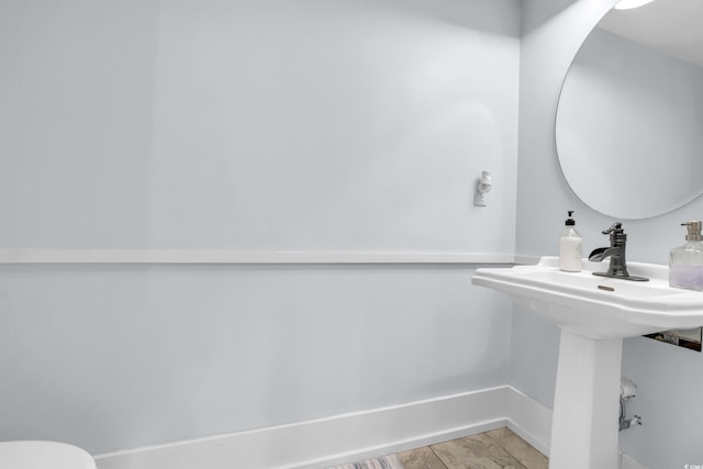 106 Furman Cir, Conway, SC 29526 - half bathroom with baseboards and toilet