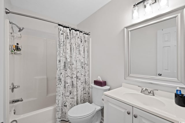 613 Waterway Village Blvd Unit 4-F, Myrtle Beach, SC 29579 - bathroom with shower / tub combo with curtain and vanity