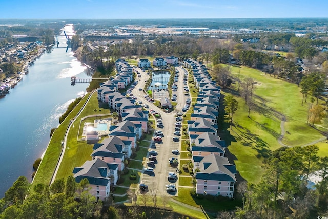 613 Waterway Village Blvd Unit 4-F, Myrtle Beach, SC 29579 - view of property location with a nearby body of water and nearby suburban area