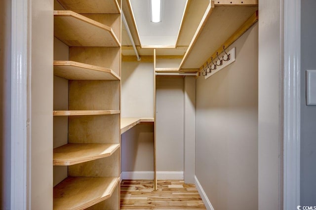 414 Dunes Dr, Myrtle Beach, SC 29572 - walk in closet featuring light wood-style floors