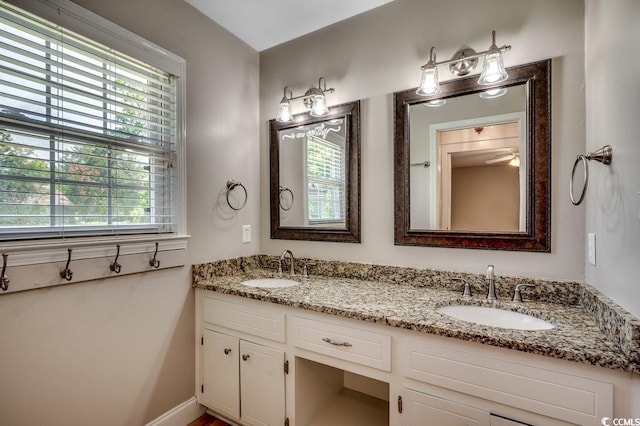 414 Dunes Dr, Myrtle Beach, SC 29572 - bathroom with double vanity