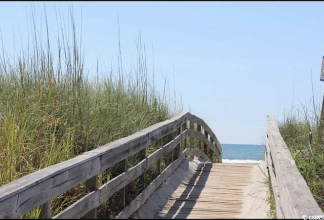 414 Dunes Dr, Myrtle Beach, SC 29572 - surrounding community featuring view of water and beach