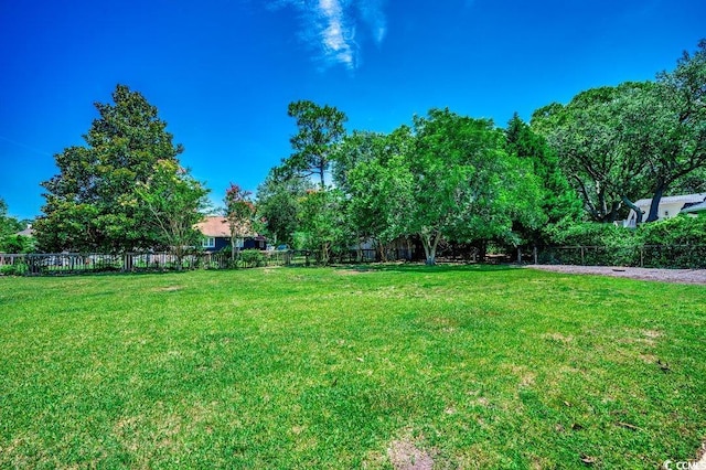 414 Dunes Dr, Myrtle Beach, SC 29572 - view of fenced backyard