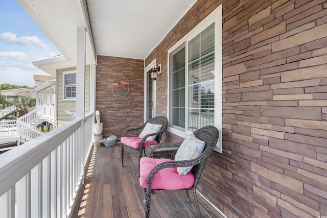919 Dock Pl, Murrells Inlet, SC 29576 - view of covered porch