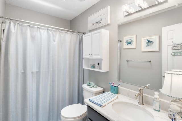 919 Dock Pl, Murrells Inlet, SC 29576 - bathroom featuring vanity and a shower with curtain