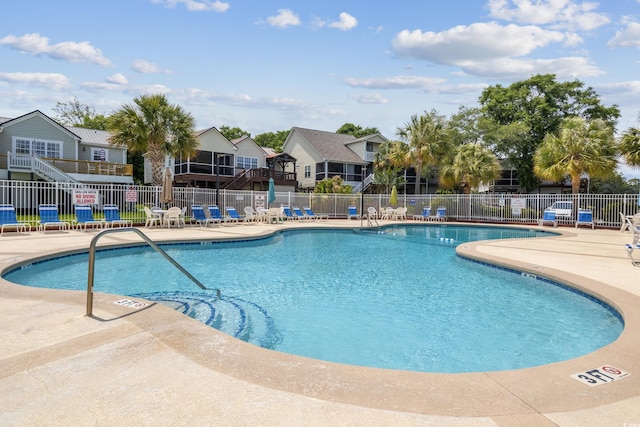 919 Dock Pl, Murrells Inlet, SC 29576 - community pool featuring a patio area and a residential view