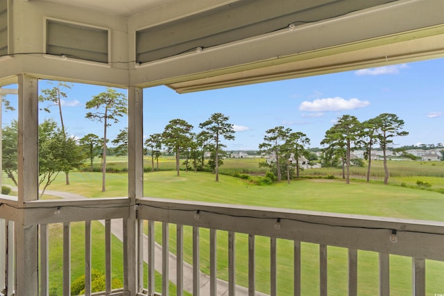 1551 Spinnaker Dr Unit 5935, North Myrtle Beach, SC 29582 - balcony featuring view of golf course